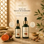 Gamme Éclat Précieux ArganDrip — huiles de figue de barbarie 15ml et 30ml