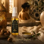 Huile d’Argan Pure Source Infini ArganDrip — rituel beauté marocain