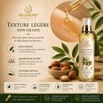 Texture huile de massage ArganDrip Ritual Calm légère soyeuse non grasse