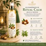 Huile argan et verveine ingrédients naturels ArganDrip Ritual Calm
