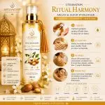 Comment utiliser huile de massage ArganDrip Ritual Harmony fleur d’oranger rituel détente