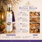 Comment utiliser huile de massage ArganDrip Ritual Relax lavande rituel apaisant