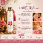Bienfaits huile de massage ArganDrip Ritual Sensual douceur sensualité rose