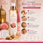Comment utiliser huile de massage ArganDrip Ritual Sensual rose rituel sensoriel