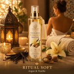 Ambiance spa marocain huile ArganDrip Ritual Soft vanille douceur bien-être