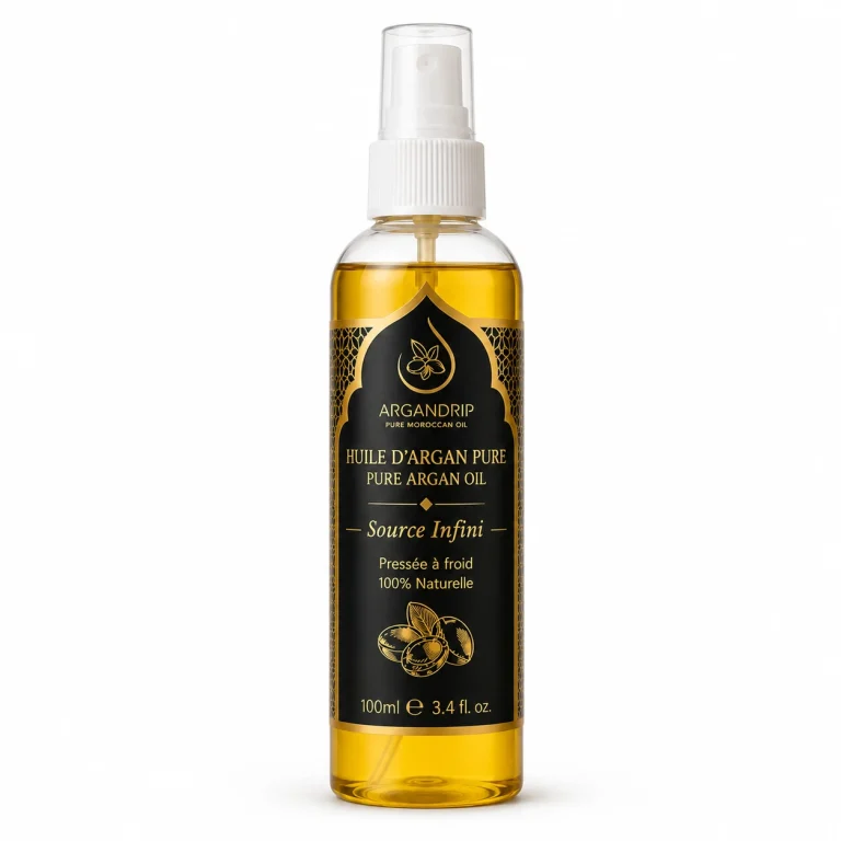 Huile d’Argan Pure Source Infini ArganDrip — spray nourrissant naturel 100ml
