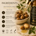 Huile d’Argan Pure Pipette Source Prestige — huile d’argan bio pressée à froid