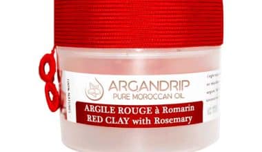 Argile Rouge au Romarin Bio – Rhassoul Naturel Visage & Corps