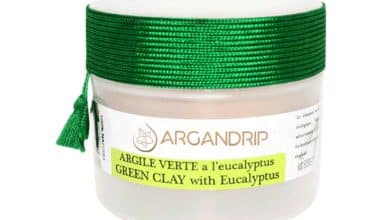 Argile Verte à l’Eucalyptus – Ghassoul Naturel pour Visage & Corps