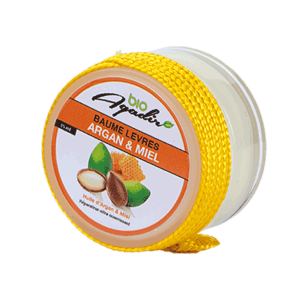Baume à Lèvres à base d'huile d'Argan & cire de Miel