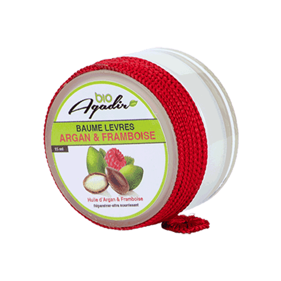 Baume Lèvres Argan & Framboise