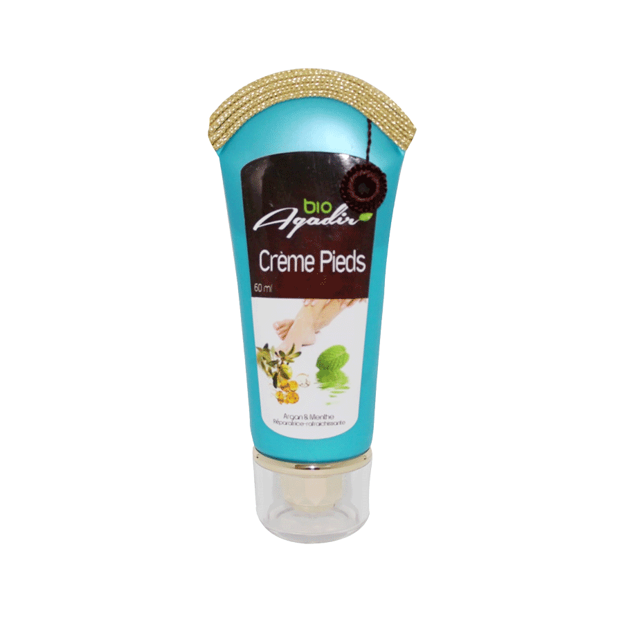 Crème Pieds à l'huile d'argan & Menthe