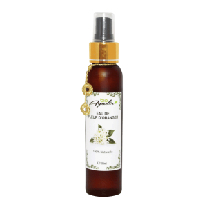 L'eau florale de fleur d'oranger, pour la peau et les cheveux
