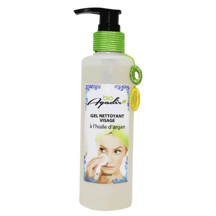 Gel Nettoyant Visage à l’huile d’argan