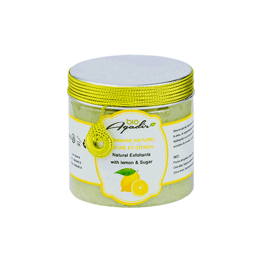 Gommage-Au-Sucre-Et-Citron Gommage Au Sucre Et Citron 100% Naturel