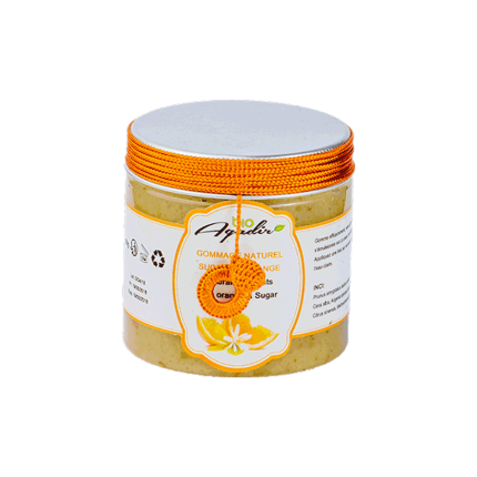 Gommage Fondant Au Sucre Et À L’Orange