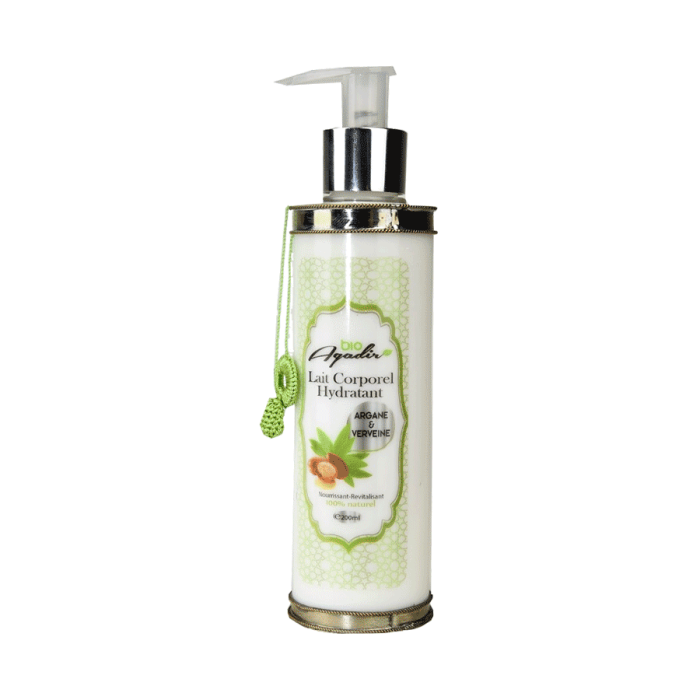 Lait corporel Hydratant à l’huile d’Argan et la Verveine