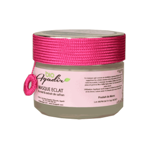 Masque Éclat Purifiant à l'huile d'Argan, Miel et Safran