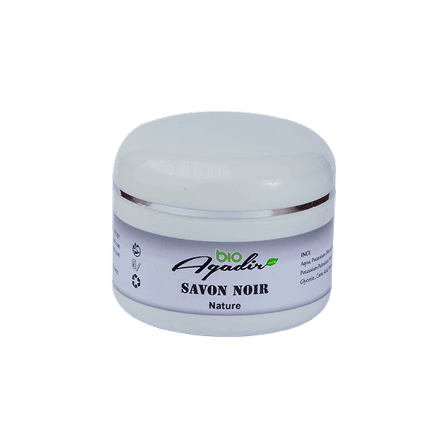 Savon-Noir-Nature-200g Savon Noir Nature à base d’huile d’olive