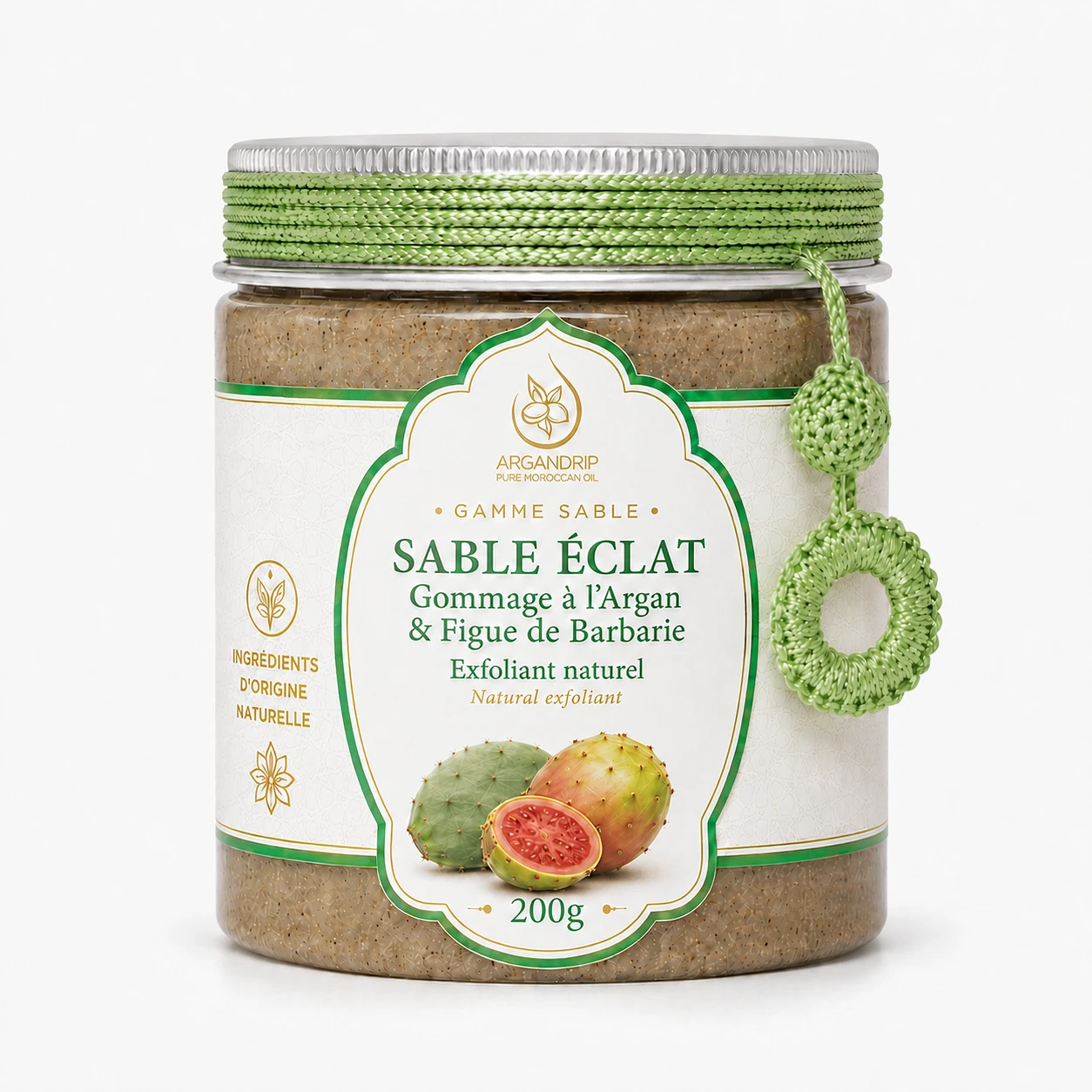 argandrip-gommage-sable-eclat-figue-barbarie-produit Gommage à l’Argan et Figue de Barbarie Sable Éclat ArganDrip — exfoliant naturel 200g