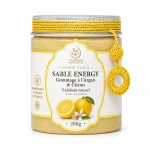 Gommage à l’Argan et Citron Sable Energy ArganDrip — exfoliant naturel corps et visage 200g