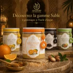 Gommage Sable Vitamin ArganDrip — gamme Sable avec orange, citron, chocolat et figue de barbarie