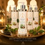 Gamme Soie ArganDrip avec Soie Douceur Argan & Thé Vert — 4 rituels corps à l’huile d’argan