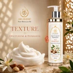 Lait corporel Soie Essence Argan & Fleur d’Oranger ArganDrip — texture onctueuse et fondante