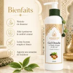 Gel douche Ondée Vivifiante ArganDrip — bienfaits fraîcheur et douceur de la peau