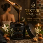 Texture fondante du Savon Noir à la Fleur d'Oranger Secret Bloom ArganDrip
