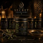 Gamme Secret ArganDrip avec Savon Noir Nature Secret Origin au premier plan