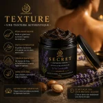 Texture onctueuse du Savon Noir à la Lavande Secret Serene ArganDrip
