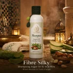 Shampoing ArganDrip Fibre Silky en ambiance hammam marocain premium
