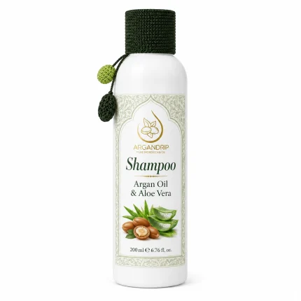 Shampoing ArganDrip à l’huile d’argan et aloe vera — Fibre Silky