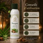 Conseils d’utilisation du shampoing ArganDrip Fibre Silky pour cheveux doux et soyeux
