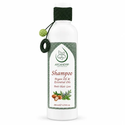 Shampoing ArganDrip à l’huile d’argan et huiles essentielles anti-chute — Fibre Strength