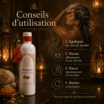 Conseils d’utilisation du shampoing ArganDrip Fibre Repair pour cheveux secs