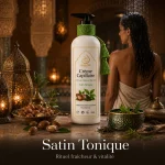 Rituel capillaire marocain Satin Tonique à l’huile d’argan et au thé vert