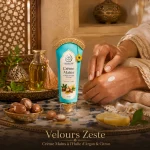 Rituel marocain avec la Crème Mains Velours Zeste à l’huile d’argan et citron