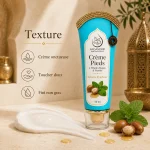 Texture onctueuse et non grasse de la Crème Pieds Velours Fraîcheur