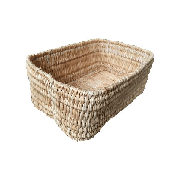 PANIER-1-1 Panier de joncs (Smar) tressés à la main