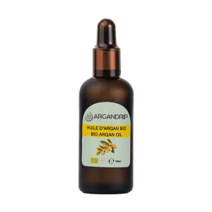 Huile D’argan Cosmétique Bio | Flacon Pipette en Verre 100ml | ArganDrip