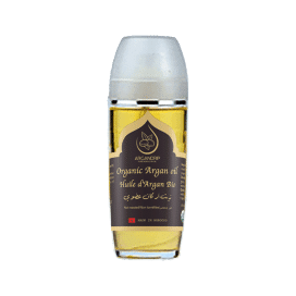 Huile d’Argan Cosmétique Bio 50 ml – Flacon Oeuf en Verre Élégant