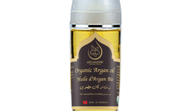 Huile d’Argan Cosmétique Bio 50 ml – Flacon Oeuf en Verre Élégant
