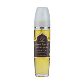Huile d’Argan Cosmétique Bio 100 ml – Flacon Oeuf en Verre Élégant