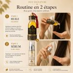 Comment utiliser huile d’argan et sérum cheveux ArganDrip en 2 étapes