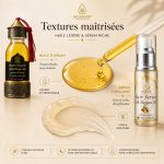 Texture huile d’argan fluide et sérum cheveux riche ArganDrip